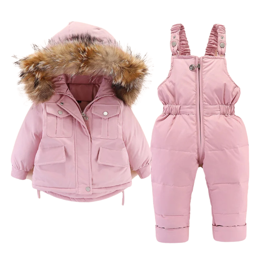 Lalora Winter Snuggle Set - Cozy Down Baby Jacket & Snowsuit