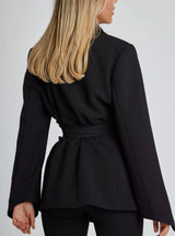 Elara – Women's Belted Blazer