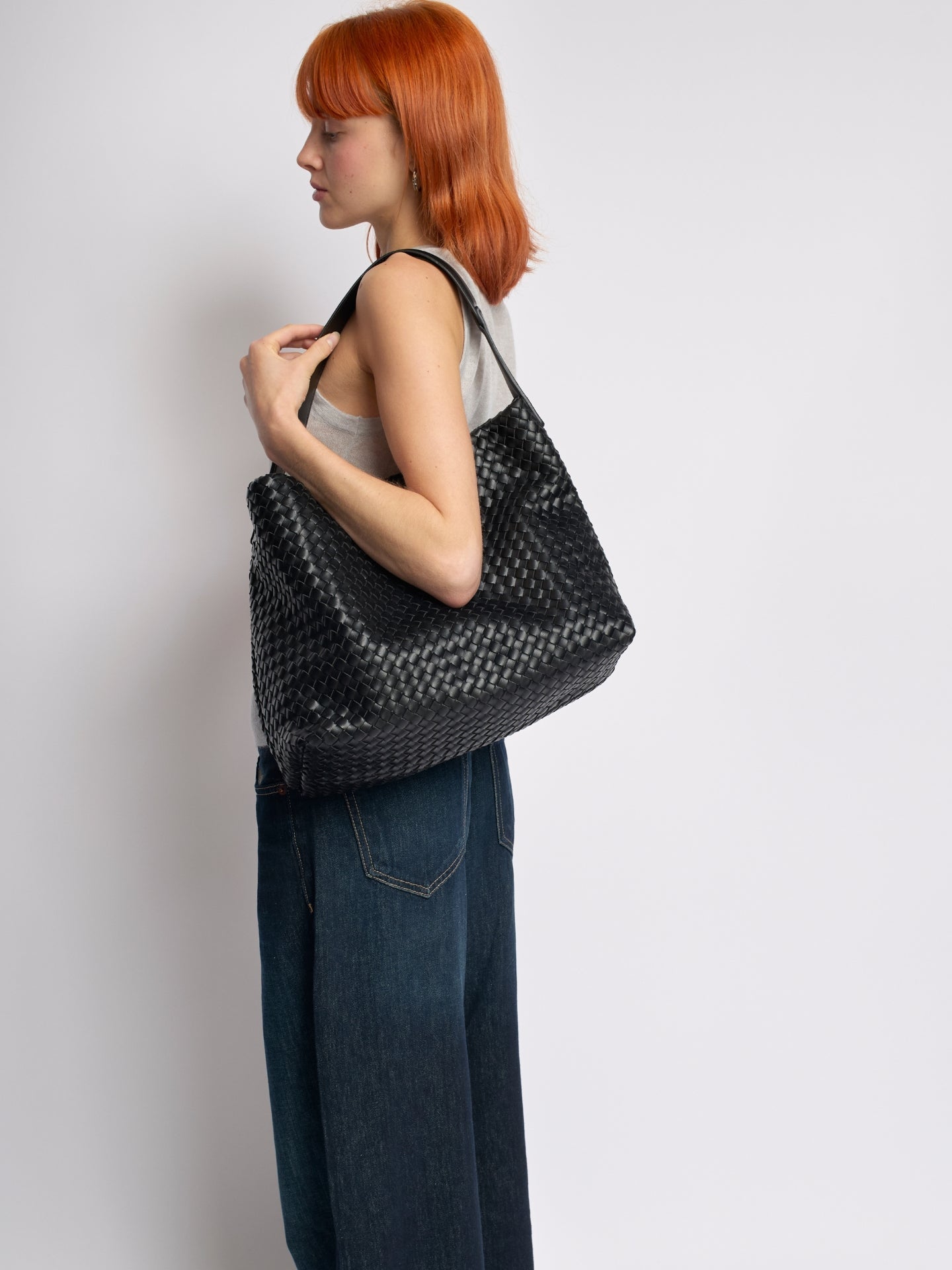 Lumière Luxe – Versatile Vegan Leather Tote Bag