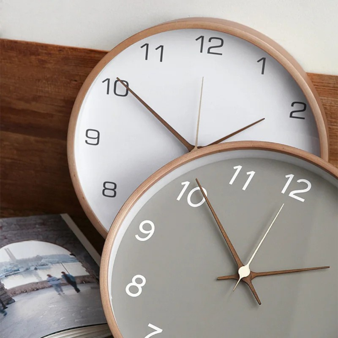 WoodCraft - Modern Wooden Wall Clock