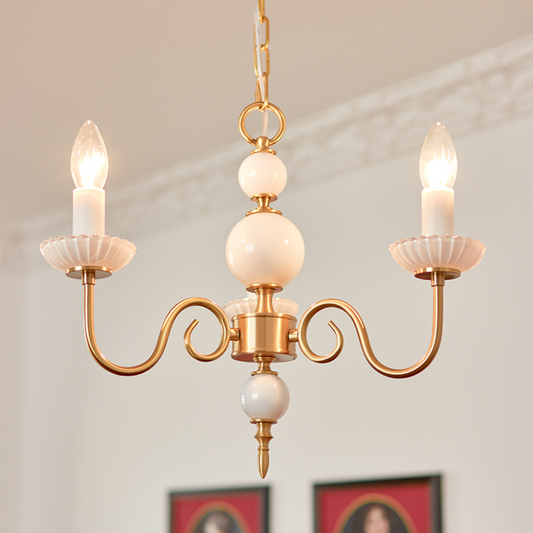 LumaChic - Retro Style Glass Chandelier