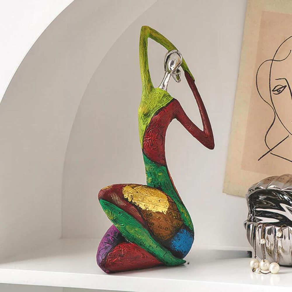 Variant image for Etherea - Colorful Abstract Female Statues Celebrating Strength & Elegance-2
