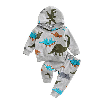 COZY DINO - Dino Hooded Baby Set