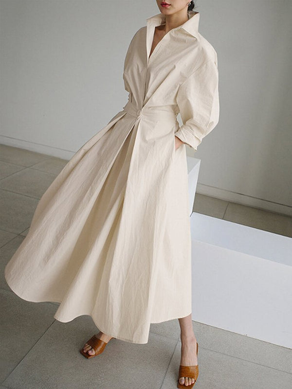 Luna – Vintage-Inspired Women's Midi Dress