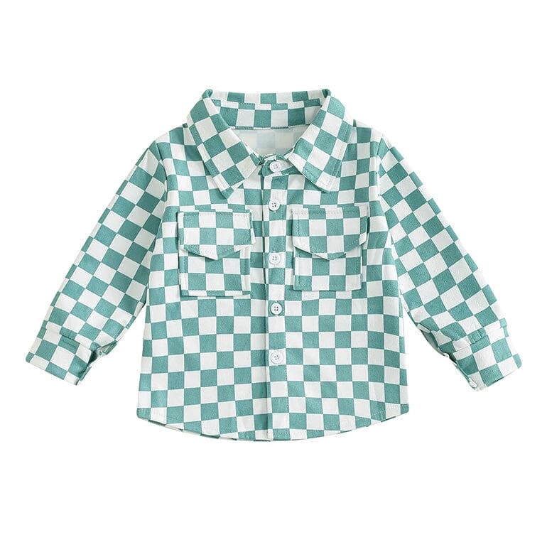 CocoBaby - Cozy Checkered Baby Jacket