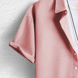 Marcel – Casual Men's Waffle Knit Shirt