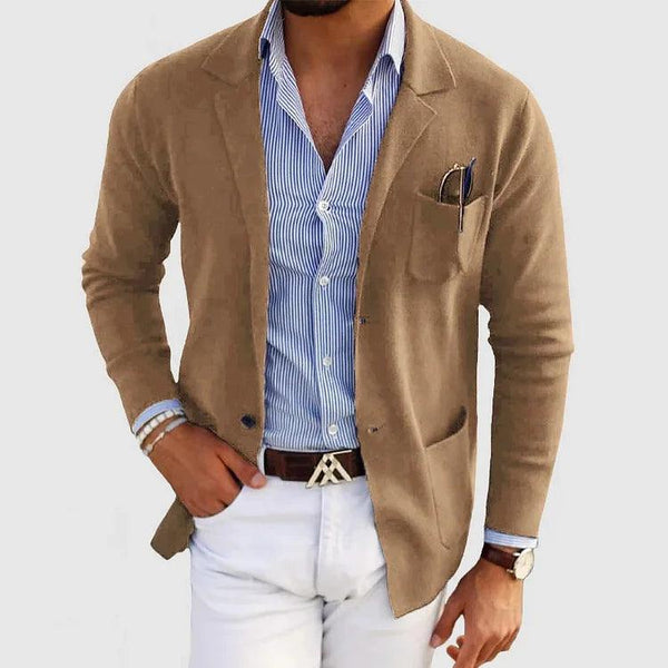 Benno – Men's Knit Cardigan with Button Closure