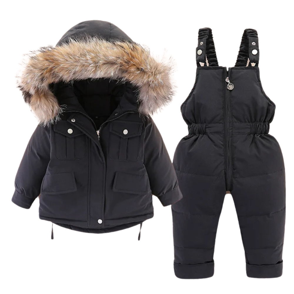 Lalora Winter Snuggle Set - Cozy Down Baby Jacket & Snowsuit