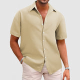 Marcel – Casual Men's Waffle Knit Shirt
