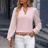 Liora – Flowy V-Neck Women's Blouse