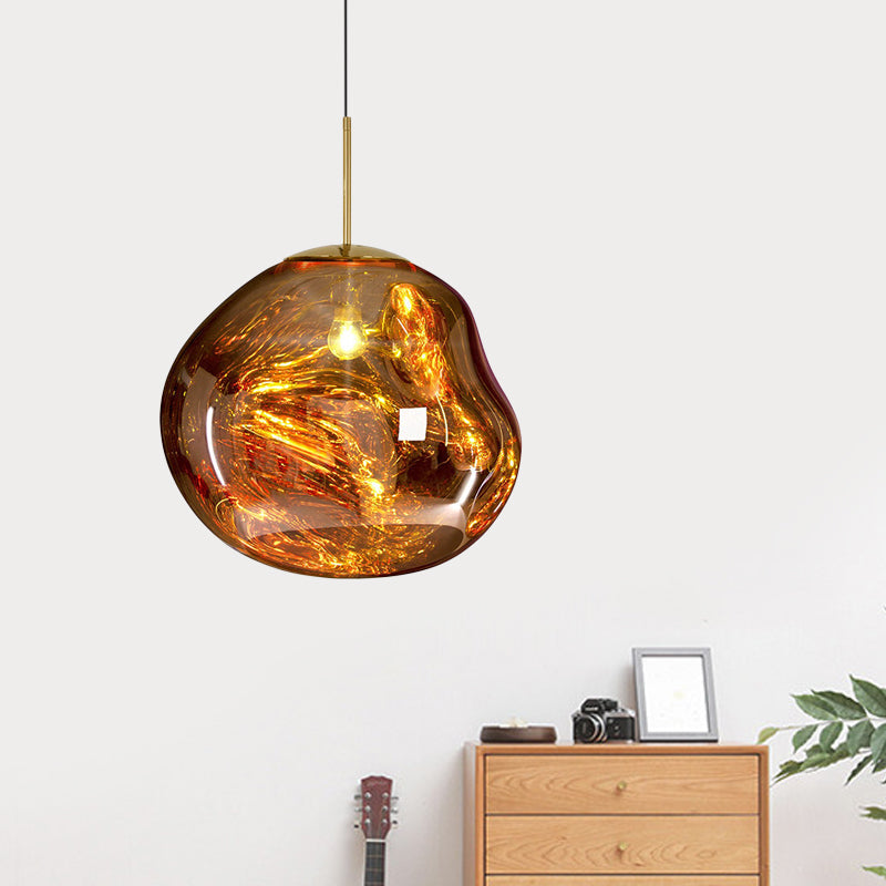 Modern glass ceiling light - Lunalux 3