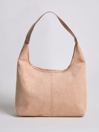Sienna Luxe – Versatile Suede Leather Tote Bag