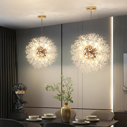 LumiLuxe - Modern Crystal Chandelier