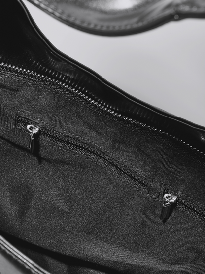 Vera – Vegan Leather Shoulder Bag with Dual Pockets