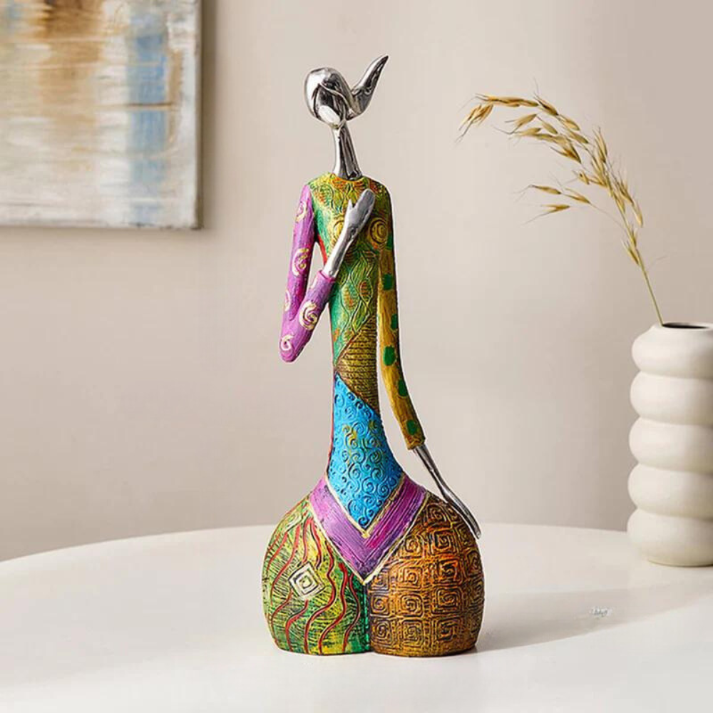 Variant image for Etherea - Colorful Abstract Female Statues Celebrating Strength & Elegance-3