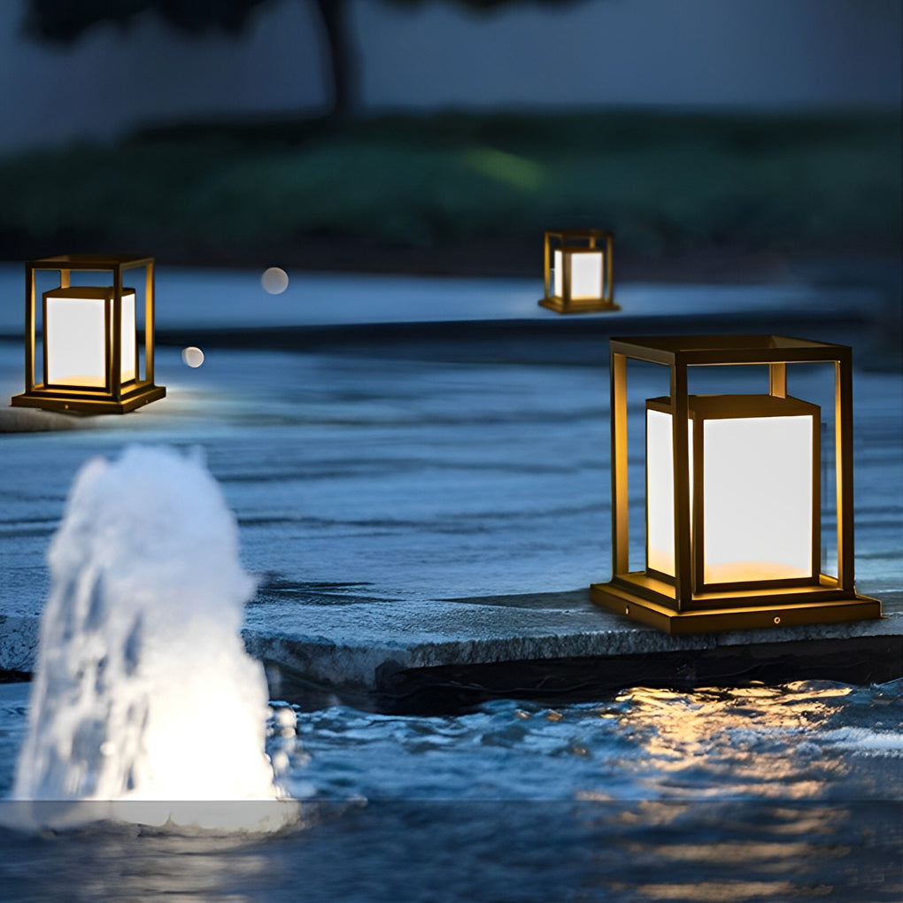 SolarGlow - Waterproof LED Solar Post Lights