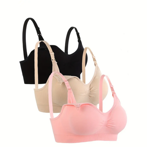 Flora Comfort - Stylish Nursing Bra Set of 3