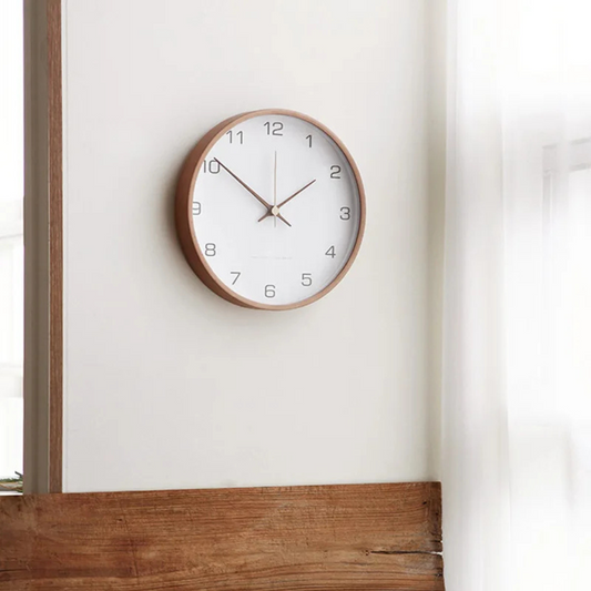 WoodCraft - Modern Wooden Wall Clock