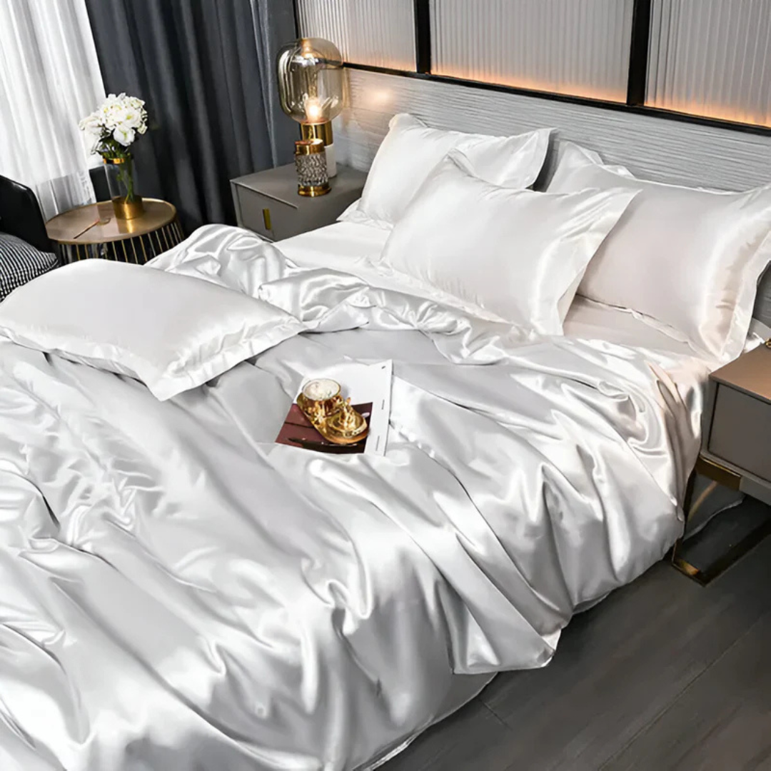 SilkDream – Luxury Silk Duvet Cover Set