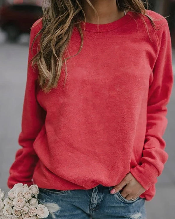 Hania – Soft Cotton Women's Sweatshirt