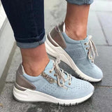 Ladies sports shoes with thick sole and comfortable design 4