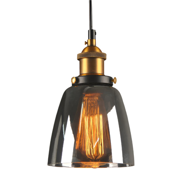 LuxGlow - Vintage-Inspired Glass Pendant Light