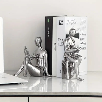 Nova Scholar - Elegant Abstract Ceramic Figures for Modern Interiors-3