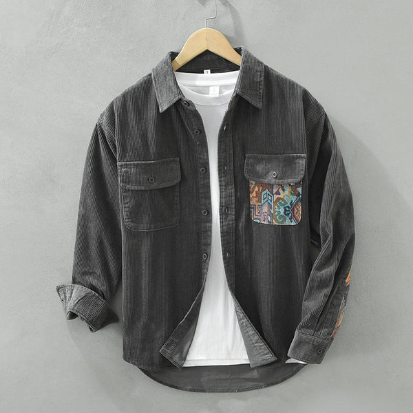 Jake – Vintage-Inspired Men's Cotton Shirt