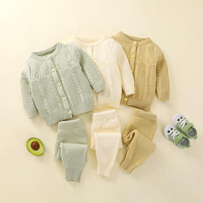 COZYBUNDLE - Soft Baby Jacket & Sweater Set