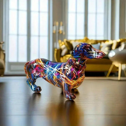 LuxePaws – Artistic Dachshund Figurine