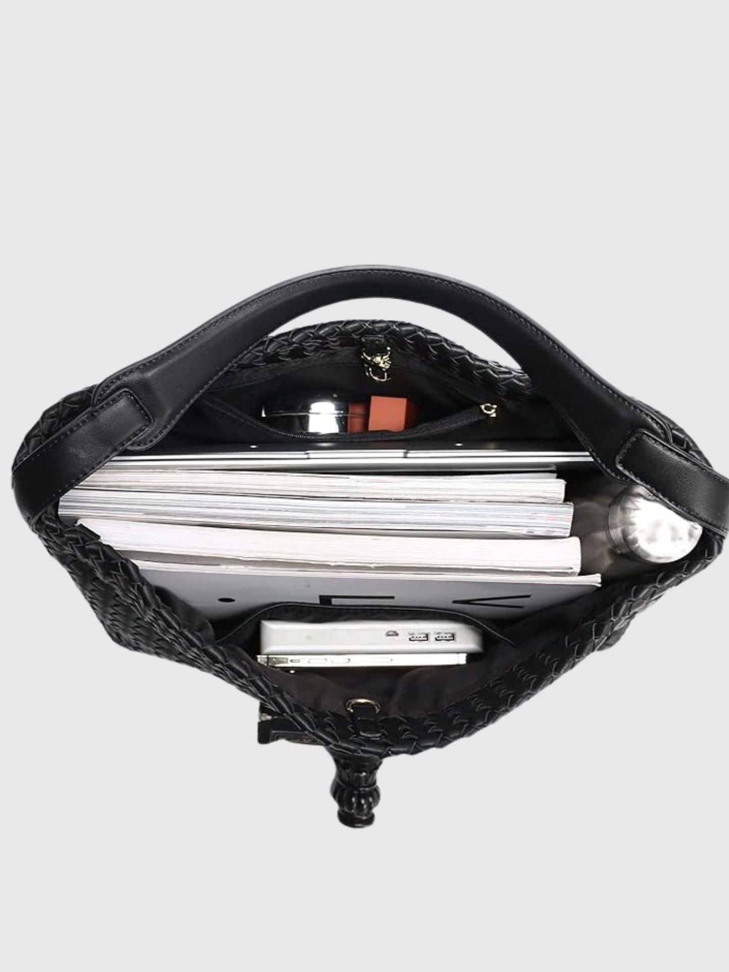 Lumière Luxe – Versatile Vegan Leather Tote Bag
