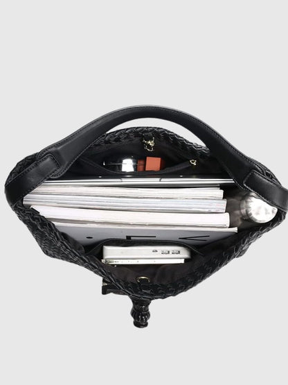 Lumière Luxe – Versatile Vegan Leather Tote Bag