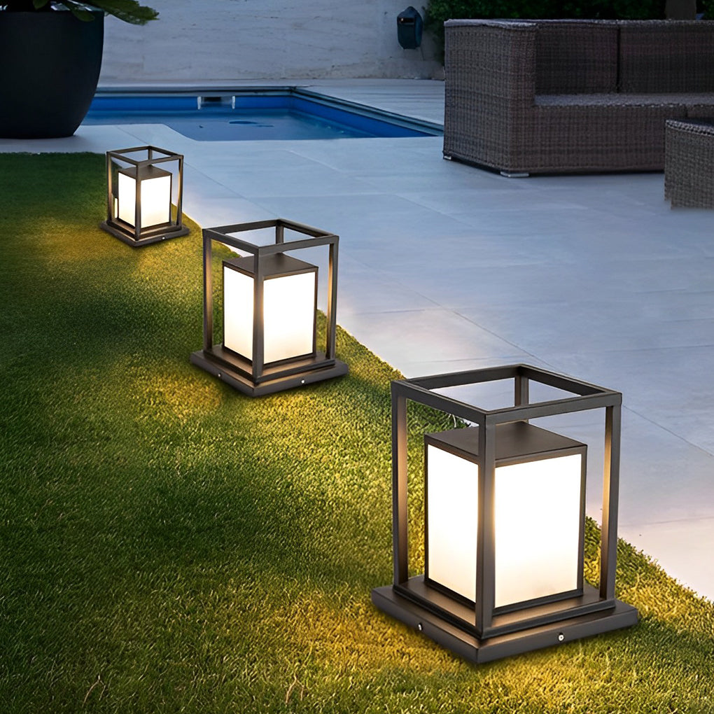 SolarGlow - Waterproof LED Solar Post Lights