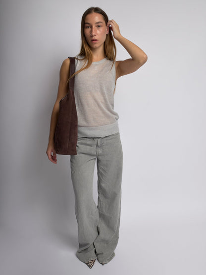 Sienna Luxe – Versatile Suede Leather Tote Bag