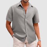 Marcel – Casual Men's Waffle Knit Shirt