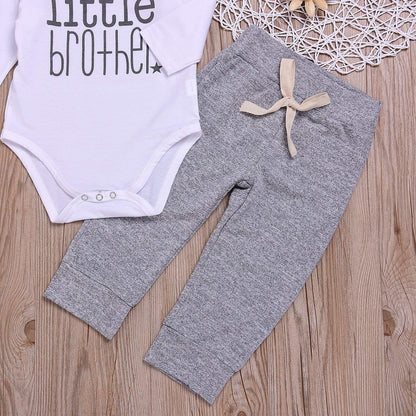 Little Brother Comfy Cotton Baby Boy Outfit Set