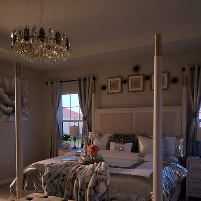 CrystalGlow - Modern K9 Crystal Chandelier