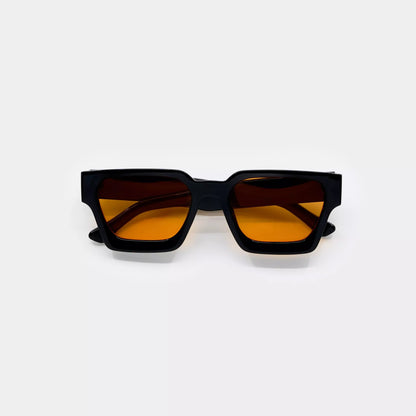 AVER - Bold Squared Sunglasses with Protective Case & Cleaning Cloth-1