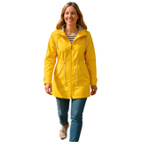 Women's Waterproof Trench Coat with Hood