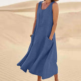 Women's Soft Linen Dress