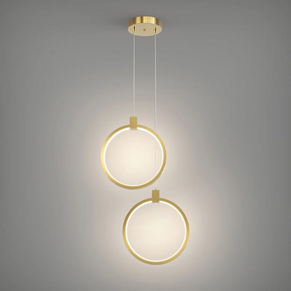 Afyx - Luxury Design Hanging Lamp Gold 1