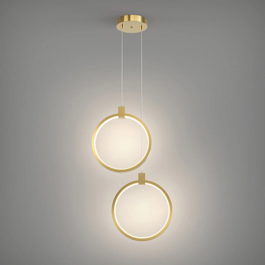 Afyx - Luxury Design Hanging Lamp Gold 1