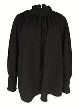 Luna – Chic Tie-Neck Women's Blouse