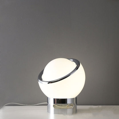 Variant image for Modern Glass Hood Table Lamp - Soft Warm Glow for Bedroom & Living Room-2