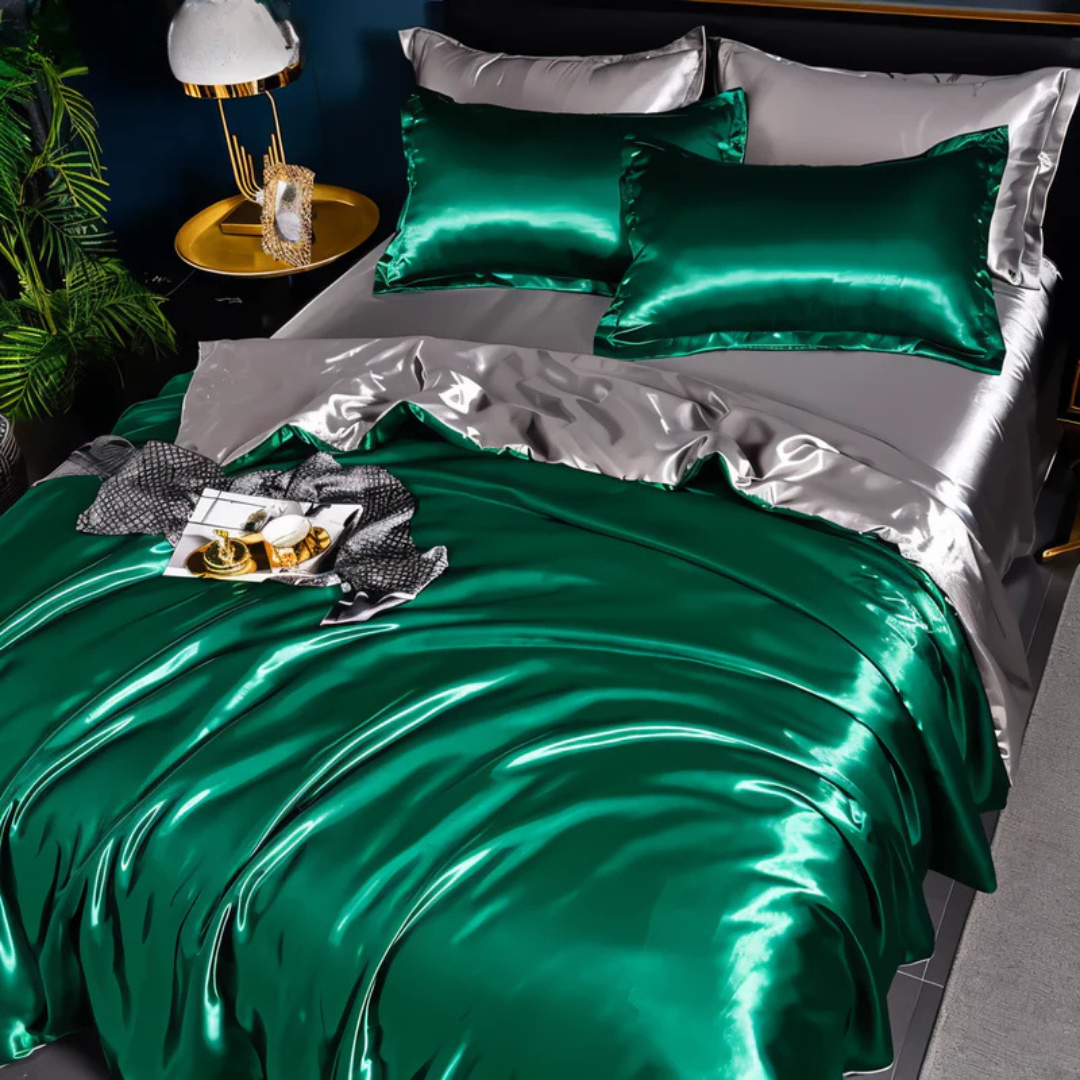 SilkDream – Luxury Silk Duvet Cover Set