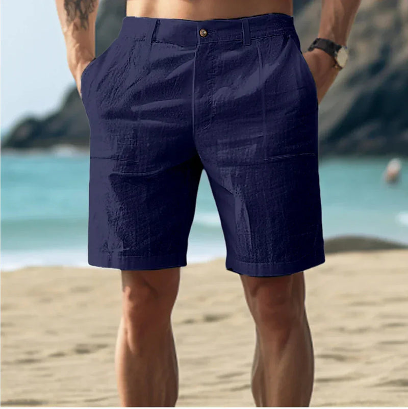 Men's Airy Linen Shorts