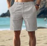 Men's Airy Linen Shorts