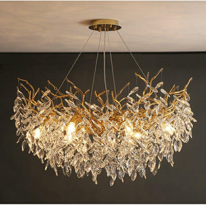 Lumiéra - French-Inspired Crystal Branch Chandelier