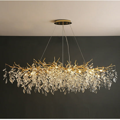 Lumiéra - French-Inspired Crystal Branch Chandelier