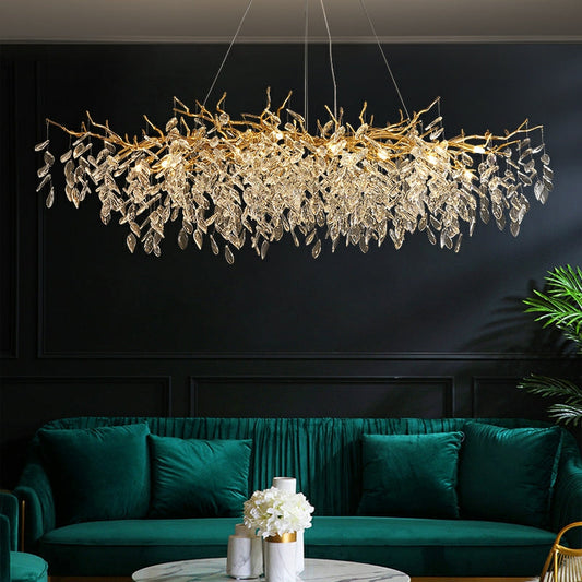Lumiéra - French-Inspired Crystal Branch Chandelier
